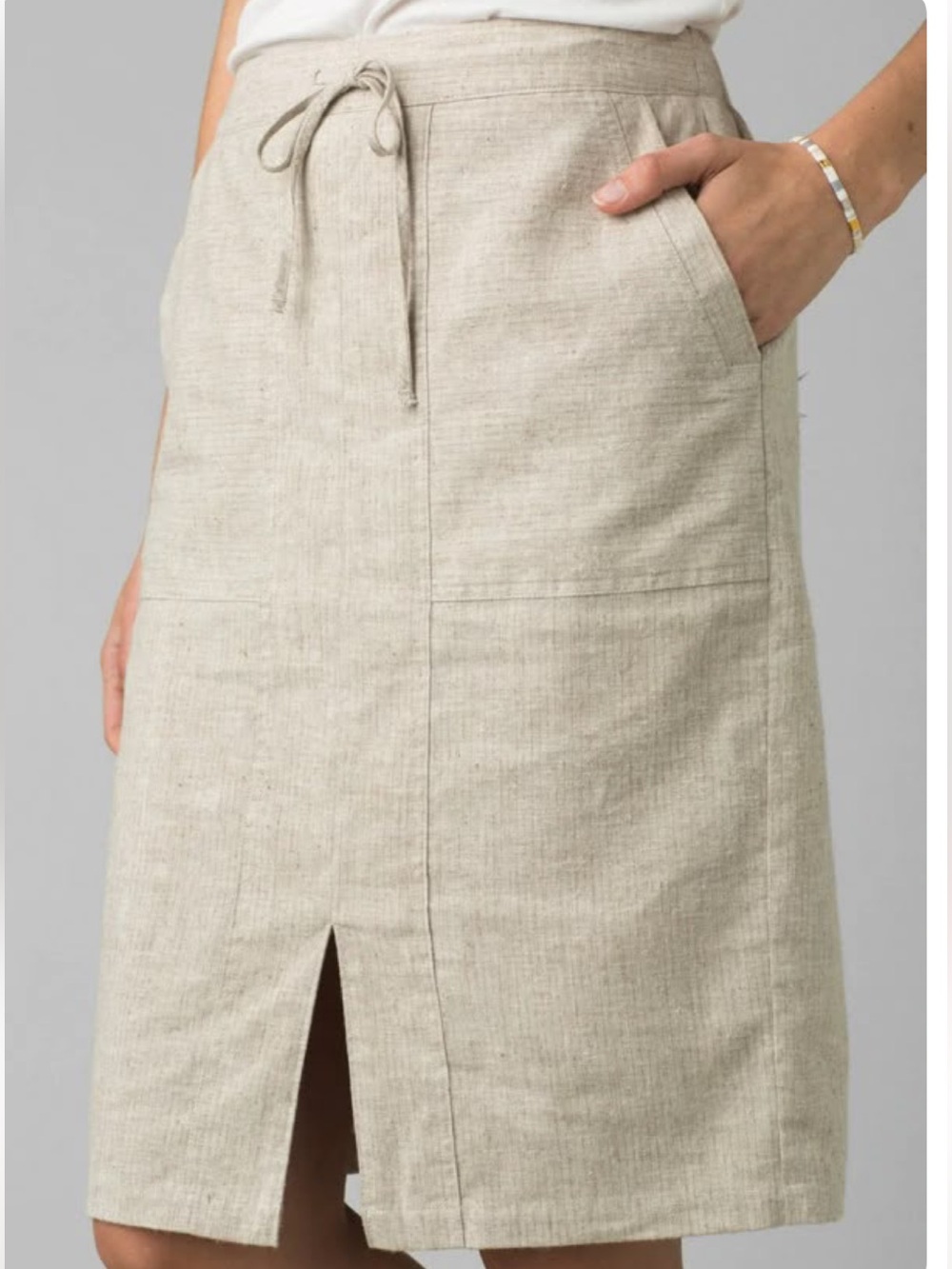 Prana Bristol Skirt in Stone Size M